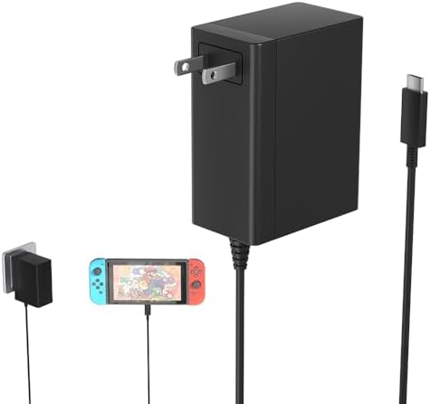 Amazon.com: YSSTKFD Charger for Nintendo Switch, 45W AC Adapter